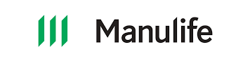 The Manulife logo with three green vertical bars on the left and the company name "Manulife" in black text on the right.