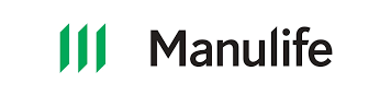 The Manulife logo with three green vertical bars on the left and the company name "Manulife" in black text on the right.